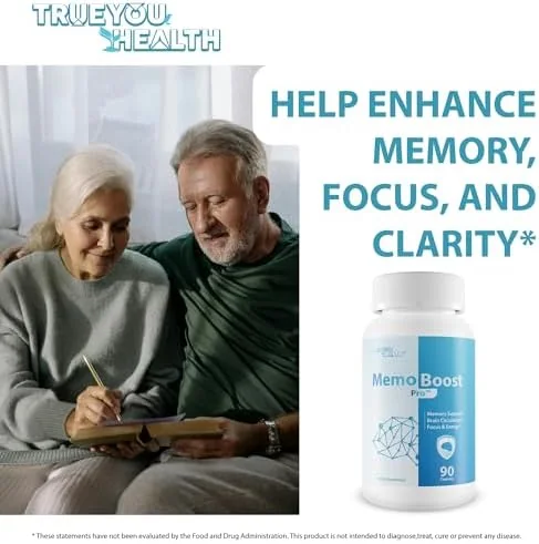 Memo Boost Pro lifestyle image: help enhance memory, focus and clarity