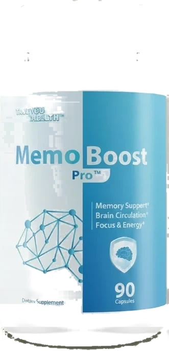 Memo Boost Pro single bottle of memory support capsules, 90 capsules